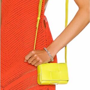 Bottega Veneta Leather Mini Candy Cassette Handbag EUC!